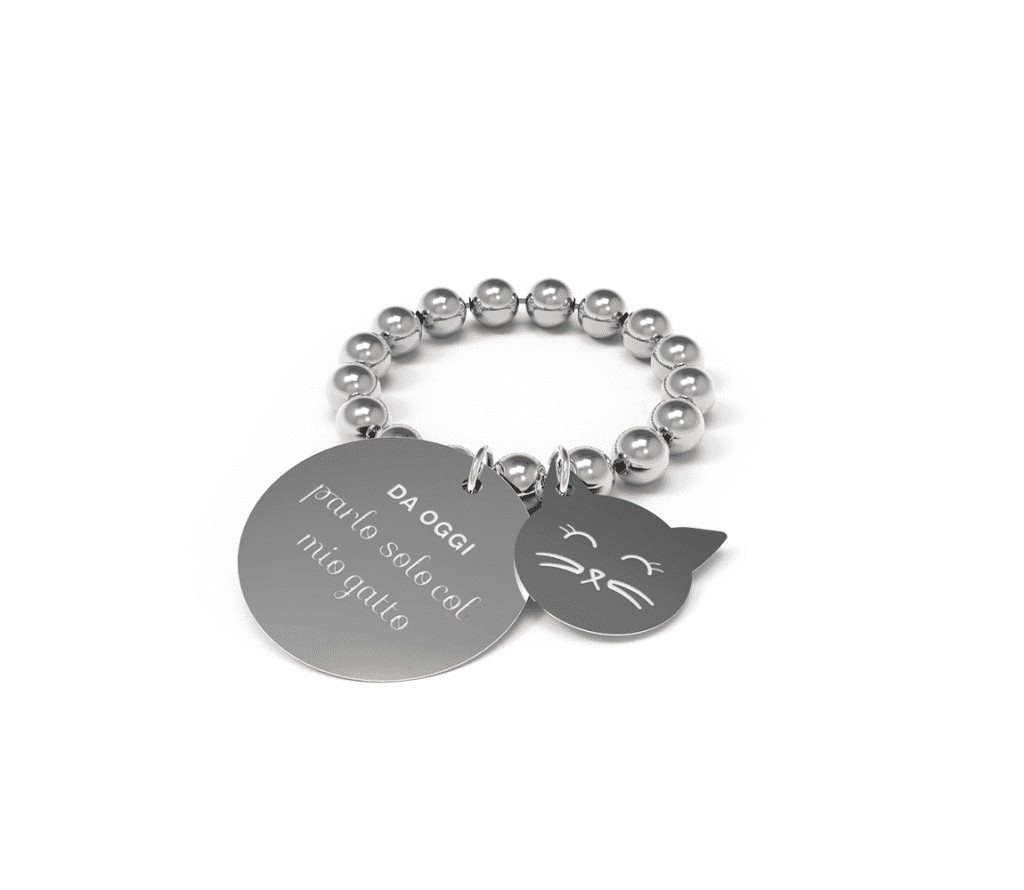 De Leonardis Gioielleria Anello Donna 10 Buoni Propositi R0610 Acciaio